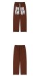 画像6: Unisex 3D letter logo hip-hop sports sweatpants trousers 　ユニセックス男女兼用 3Dレターロゴスウェットパンツロングパンツロゴスウェットパンツ (6)