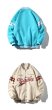 画像8:  loose stitching hip-hop baseball uniform jacket blouson  ユニセックス 男女兼用ヒップホップステッチジャケットスタジアムジャンパー スタジャン MA-1 ボンバー ジャケット ブルゾン (8)