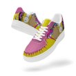 画像4:  Men's  Homer Simpson lace-up leather sneakers　 ユニセックス男女兼用ホーマーシンプソンレースアップレザースニーカーレースアップスニーカーカジュアル シューズ (4)