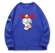 画像1:  NASA x Astronaut Donald DuckPrint Pullover trainer sweater  ユニセックス男女兼用ナサ×ドナルドダック宇宙飛行士 スウェットプルオーバートレーナー (1)