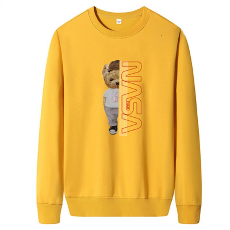 画像6: Half & Half NASA x BearPrint Pullover trainer sweater  ユニセックス男女兼用ハーフ＆ハーフナサ×ベア クマ NASAスウェットプルオーバートレーナー (6)