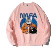 画像5: NASA x Cat Astronaut Sweat trainer sweater  ユニセックス男女兼用ナサ×キャット宇宙飛行士スウェットプルオーバートレーナー (5)
