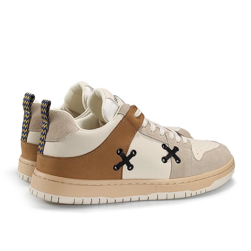 画像5:  Men's NASA joint lace up sneakers  ユニセックス男女兼用レザーレースアップスニーカーカジュアル シューズ (5)