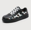 画像5: color matching flat bottom lace-up sneakers 　 ユニセックス男女兼用カラーマッチングフラットボトムレザーレースアップスニーカーカジュアル シューズ (5)