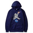 画像2: nasa x astronaut  Hoodie sweater  ユニセックス男女兼用NASA ナサ×宇宙飛行スウェットフーディ パーカー (2)