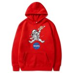 画像7: nasa x astronaut  Hoodie sweater  ユニセックス男女兼用NASA ナサ×宇宙飛行スウェットフーディ パーカー (7)