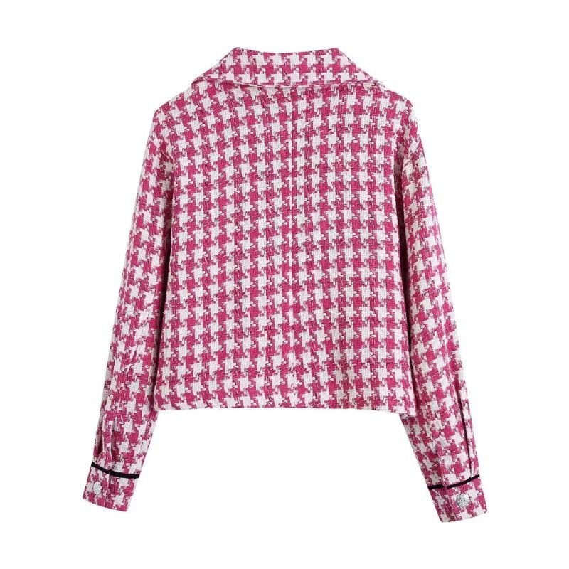 画像2: Women's tweed short jacket　ツイードショート丈ジャケット (2)