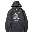 画像8: nasa x astronaut  Hoodie sweater  ユニセックス男女兼用NASA ナサ×宇宙飛行スウェットフーディ パーカー (8)