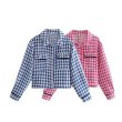 画像11: women's tweed short jacket　ツイードショート丈ジャケット (11)