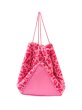 画像6: Pink Leopard Print Hairy Underarm Bag shoulder tote bag　ピンクレオパードヒョウ柄ラージショルダートートフレンチバッグ (6)