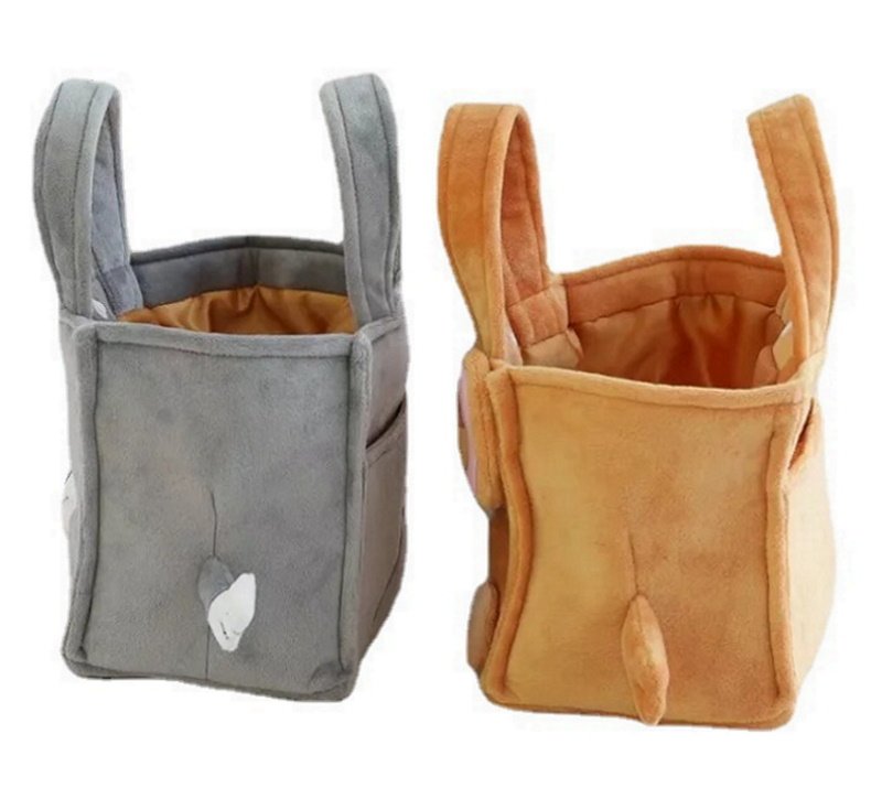 画像4: tom and jerry velor tote bag　トムとジェリートム＆ジェリーベロアトートエコバッグ (4)