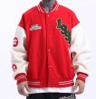 画像8: rose embroidery oversize baseball uniform jacket BASEBALL JACKET  blouson windbreaker　 ユニセックス 男女兼用ローズバラ刺繍ジャケットスタジアムジャンパー スタジャン MA-1 ボンバー ジャケット ブルゾン (8)