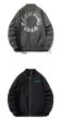 画像9: Circle Logo Pilot Jacket MA-1 pilot jacketembroidery oversize baseball uniform jacket BASEBALL JACKET  blouson windbreaker　 ユニセックス 男女兼用サークルロゴパイロットジャケットスタジアムジャンパー スタジャン MA-1 ボンバー ジャケット ブルゾン (9)