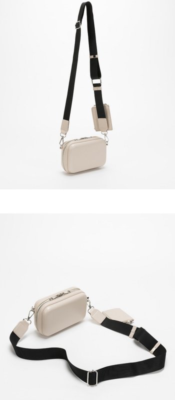 画像6: Square shoulder bag Comes with a mini bag スクエアショルダーバッグミニコバック付き (6)