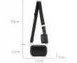 画像12: Square shoulder bag Comes with a mini bag　スクエアショルダーバッグミニコバック付き (12)