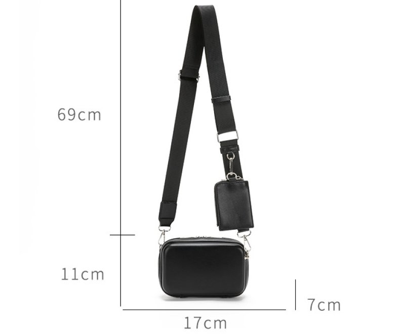 画像12: Square shoulder bag Comes with a mini bag スクエアショルダーバッグミニコバック付き (12)