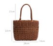 画像2: Mabula woven rattan tote shoulder  bag　マブラ編みラタントートショルダー籠かごバッグ (2)