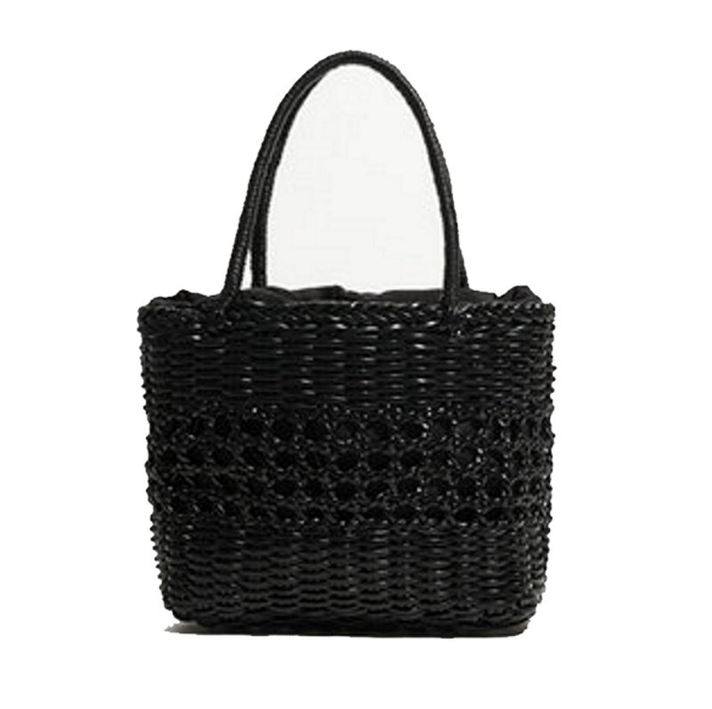 画像3: Mabula woven rattan tote shoulder  bag マブラ編みラタントートショルダー籠かごバッグ (3)
