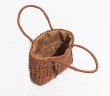 画像9: Mabula woven rattan tote shoulder  bag　マブラ編みラタントートショルダー籠かごバッグ (9)