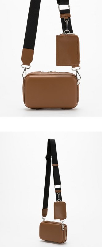 画像10: Square shoulder bag Comes with a mini bag スクエアショルダーバッグミニコバック付き (10)