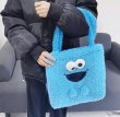 画像4: Sesame Street Elmo Fur Tote Shoulder Bag　セサミストリート エルモファートートバッグ (4)