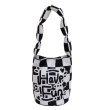 画像2: illustration graffiti cartoon cute handbag bucket bag　イラスト落書きグラフィックバケットトートショルダーバッグ (2)