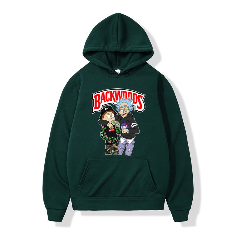 画像7: Rick & Morty x Nasa Hoodie hoodie sweater  ユニセックス男女兼用 リック&モーティ×ナサフーディフーディスウェットパーカー (7)