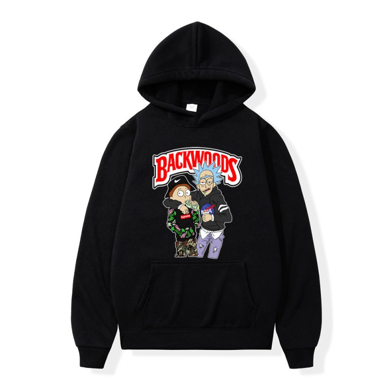 画像5: Rick & Morty x Nasa Hoodie hoodie sweater  ユニセックス男女兼用 リック&モーティ×ナサフーディフーディスウェットパーカー (5)