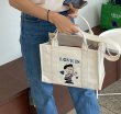 画像6: Snoopy＆ Peanuts Friends Tote BagTOTE SHOULDER BAG　スヌーピー＆ピーナッツトートショルダーバッグ (6)