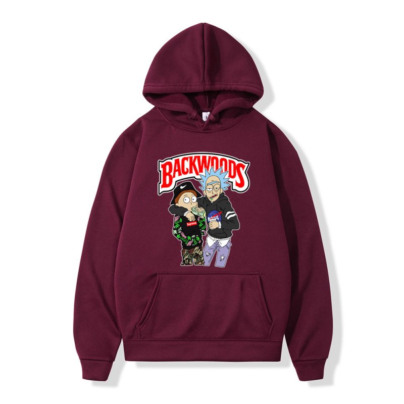 画像8: Rick & Morty x Nasa Hoodie hoodie sweater  ユニセックス男女兼用 リック&モーティ×ナサフーディフーディスウェットパーカー (8)