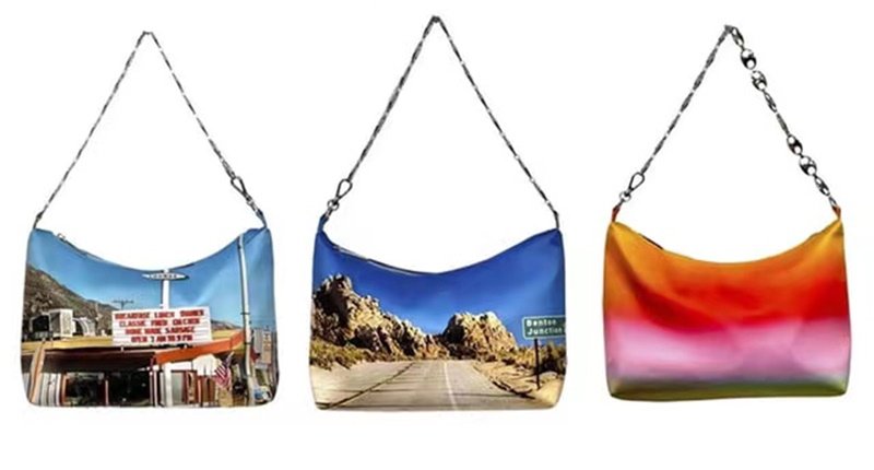 画像4: PHOTO PRINT CHAIN TOTE SHOULDER BAG フォトプリントチェーングラフィックトートショルダーバッグ (4)
