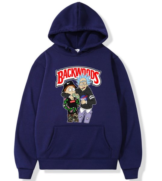 画像1: Rick & Morty x Nasa Hoodie hoodie sweater  ユニセックス男女兼用 リック&モーティ×ナサフーディフーディスウェットパーカー (1)