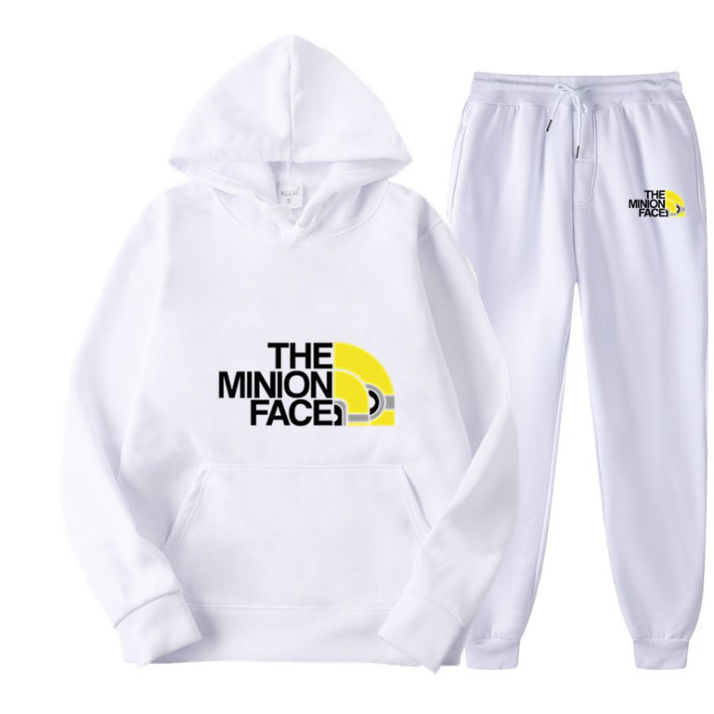 画像4: Minions face setup Hoodie and Pants Set  ユニセックス男女兼用 ミニオンズ フェイスセットアップ  スウェットフーディ&パンツセット (4)