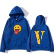 画像7: tongue out smile Hoodie hoodie sweater  ユニセックス男女兼用 舌出しスマイルフーディフーディスウェットパーカー (7)