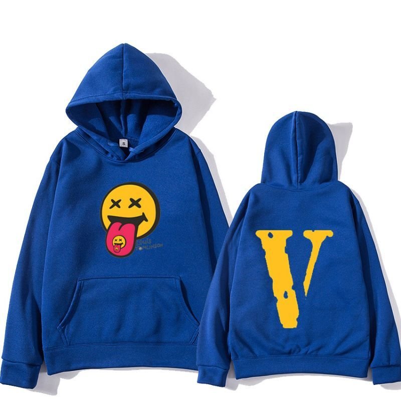 画像7: tongue out smile Hoodie hoodie sweater  ユニセックス男女兼用 舌出しスマイルフーディフーディスウェットパーカー (7)