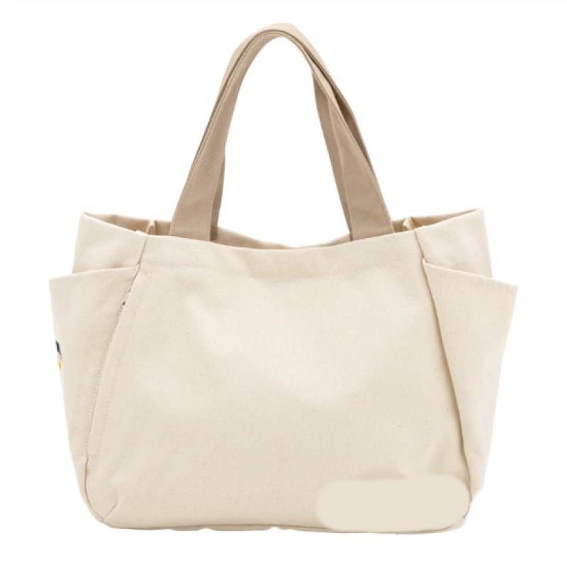 画像4: Snoopy canvas portable fashion  Tote Shoulder Bag　スヌーピー キャンバス ポータブル ファッション トートショルダーエコ ショッピングバッグ (4)