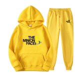 画像14: Minions face setup Hoodie and Pants Set 　ユニセックス男女兼用 ミニオンズ フェイスセットアップ  スウェットフーディ＆パンツセット (14)