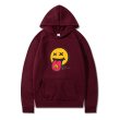 画像12: tongue out smile Hoodie hoodie sweater  ユニセックス男女兼用 舌出しスマイルフーディフーディスウェットパーカー (12)