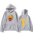 画像2: tongue out smile Hoodie hoodie sweater  ユニセックス男女兼用 舌出しスマイルフーディフーディスウェットパーカー (2)