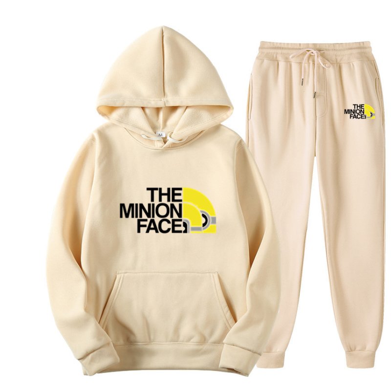 画像11: Minions face setup Hoodie and Pants Set  ユニセックス男女兼用 ミニオンズ フェイスセットアップ  スウェットフーディ&パンツセット (11)