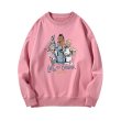 画像6:  homer simpson & rick and morty let's drunk print sweatshirt pullover round neck  trainer  ユニセックス男女兼用ホーマーシンプソン＆リックアンドモーティlet's drunkラウンドネックスウェットプルオーバートレーナー (6)