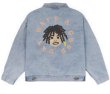 画像1: harshandcruel hip hop boy denim jacket   ユニセックス 男女兼用ヒップホップボーイデニムジャケット Gジャン ブルゾン (1)