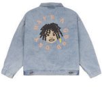 画像1: harshandcruel hip hop boy denim jacket   ユニセックス 男女兼用ヒップホップボーイデニムジャケット Gジャン ブルゾン (1)