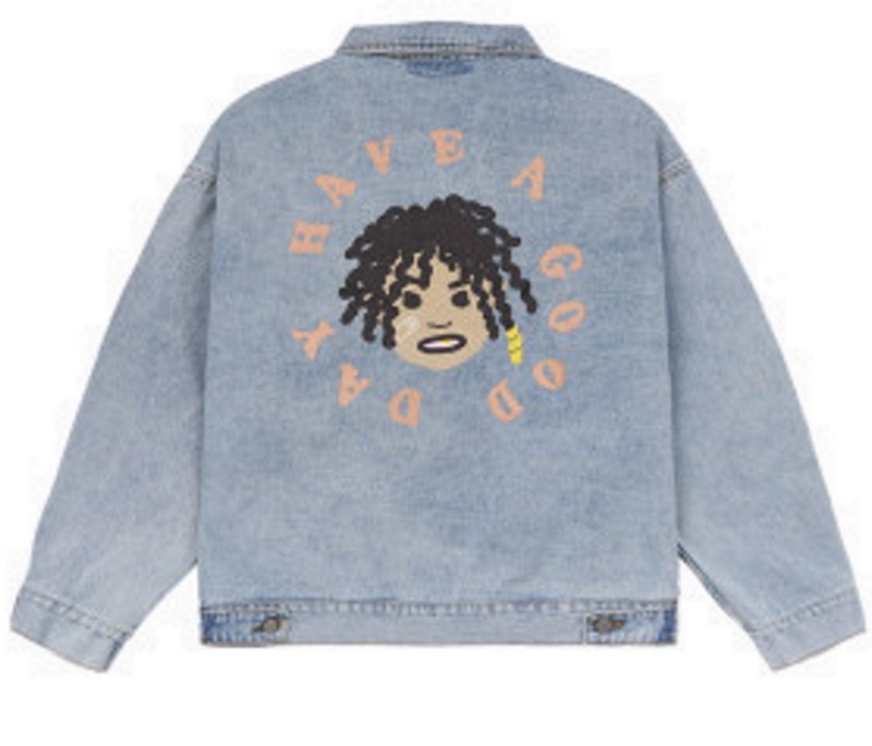 画像1: harshandcruel hip hop boy denim jacket   ユニセックス 男女兼用ヒップホップボーイデニムジャケット Gジャン ブルゾン (1)