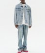 画像9: harshandcruel hip hop boy denim jacket   ユニセックス 男女兼用ヒップホップボーイデニムジャケット Gジャン ブルゾン (9)