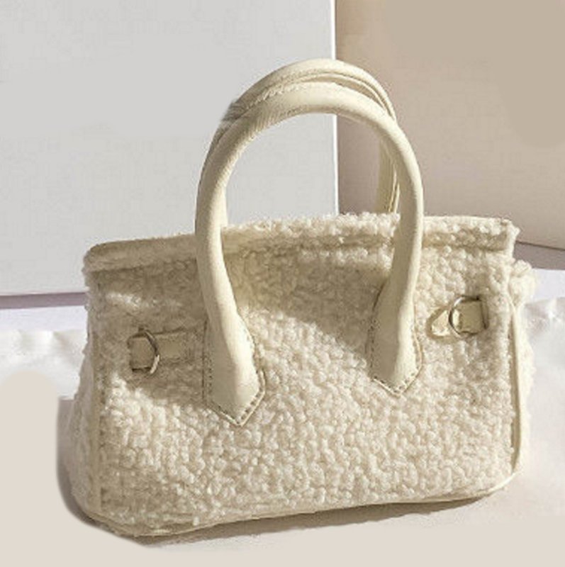 画像3: fur tote shoulder bag mini bag ファートートショルダーバッグミニバック (3)