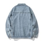 画像5: NASA×pop print denim jacket G Jean　 ユニセックス 男女兼用NASAナサ×ポッププリントジャケット Gジャン ブルゾン (5)