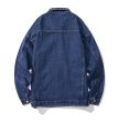 画像4: NASA×pop print denim jacket G Jean　 ユニセックス 男女兼用NASAナサ×ポッププリントジャケット Gジャン ブルゾン (4)