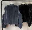 画像8: Real Fox Fur with Genuine Sheepskin Leather Jacket Coat Riders motorcycle リアルフォックスファー付き 本革 ライダース ジャケット コート  (8)