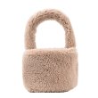 画像2: niche furry fur bucket tote shoulder bag　バケット ファートートショルダーバッグ (2)